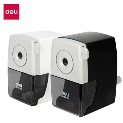 DELI Rotary Penseli Sharpener Penseli Kikataji Ofisi ya Shule Meza Sharperners Stationery