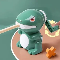 Il temperamatite meccanico a forma di dinosauro a manovella entra automaticamente nel piombo, materiale creativo per cancelleria per ufficio, materiale scolastico