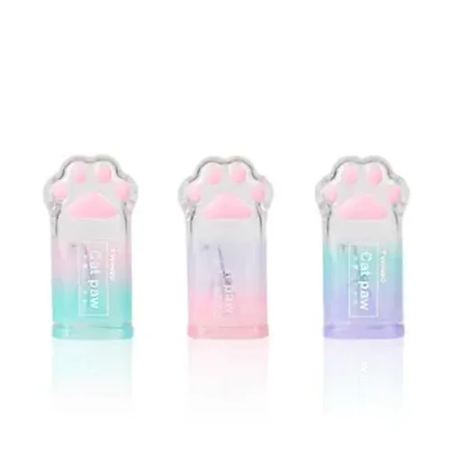 I-Portable Mini Gradient Color Cat Claw Ipensela I-Sharpener Stationery Supplies Ebuyela Esikoleni I-Kawaii Student Stationery
