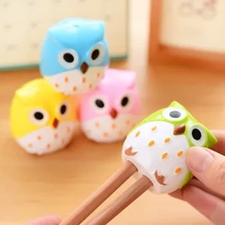 Mini Witzeg léif Schéi Owl Muster Bleistift Sharpener School Kid's Liiblings Schoulmaterial