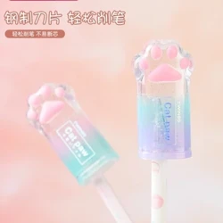 Mèo Paw Gọt Bút Chì Dễ Thương Sáng Tạo Cao Cấp Mèo Bút Chì Shapper Mini Di Động Gọt Bút Chì Sinh Viên Văn Phòng Phẩm