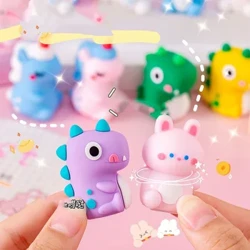 1-osainen paperitavara Kawaii Animals sarjakuva kynän teroitin Toimistotarvikkeet lahja Kawaii koulutarvikkeet ja pyyhekumi