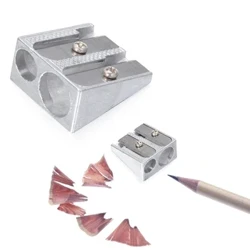 Metal Bevelled Pencil Sharpener Sharpener ya Chuma cha pua Ufanisi wa Kuokoa Kazi Vifaa vya Ofisi vya Shule