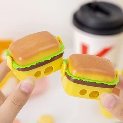 Sehemu 2 za Katuni za Katuni za Ubunifu wa Vifaa vya Katuni vya Hamburger