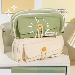 Học Sinh Dễ Thương Túi Đựng Nút Dây Cotton Vải Văn Phòng Phẩm Túi Đồ Dùng Học Tập Dung Tích Lớn Túi Bảo Quản DIY Trẻ Em Bút