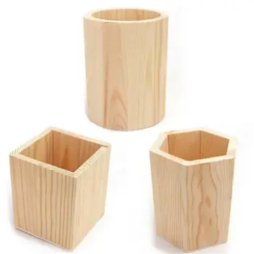 Máy Tính Để Bàn Bút Gỗ Trường Văn Phòng Bút Bút Chì Hộp Bảo Quản DIY Bàn Văn Phòng Phẩm Người Tổ Chức Nồi Nhà Trang Điểm Hộp Đựng