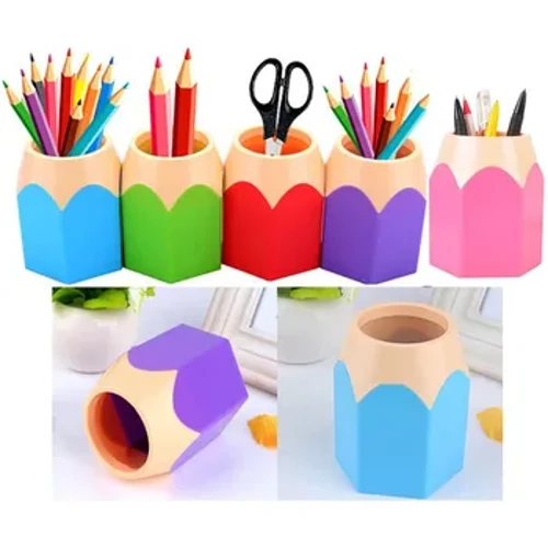 Porte-stylo de rangement de bureau, 5 pièces, Pot à crayons, porte-stylo, rangement de papeterie