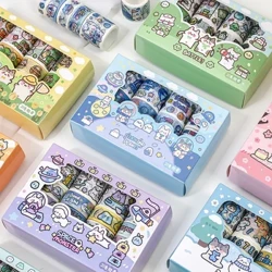 Mr. giấy 8 Phong Cách 20 Cuộn/Hộp Dễ Thương Động Vật Nhỏ Washi Băng Bộ Phim Hoạt Hình Kawaii Tay Tài Khoản Băng Trang Trí Văn Phòng Phẩm nguồn cung cấp