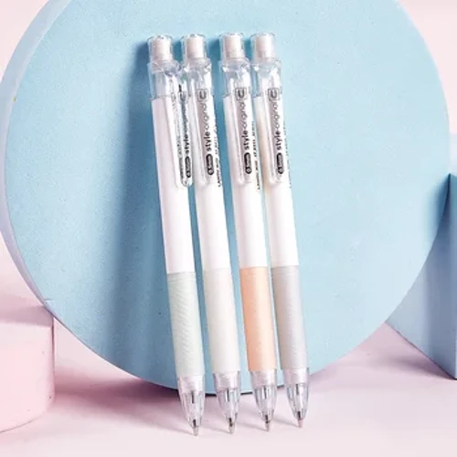 4 Cái/bộ Cơ Bút Chì Bút Bút Chì Đứng Yên Đồ Dùng Học Tập Trường Hợp Hàn Quốc Văn Phòng Phẩm Ốp Lưng Kawaii Vẽ Viết Văn Phòng