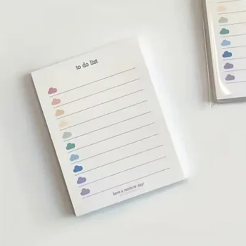 50 Pepa U'i U'i Nā Ao 'Olu No ka Hana Papa Papa Ho'olālā Haumāna Memo Pepa Memo Pad Mea Pa'i Kula Kolea Stationary