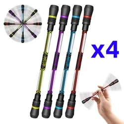4/2/1Pcs Creative Spinning Pen Spinner Toy Дорослі Діти Знімають стрес Обертові гелеві ручки Протиковзкий Hand Spinner Студент Стаціонарний