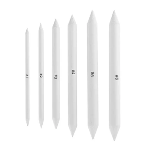 Blending Stumps Solid Double-Ended Points Blend Smudge Enostavno nabrušeni brušeni svinčniki za senčenje za risanje, skiciranje