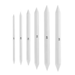 Blending Stumps Solid Double-Ended Points Blend Smudge Enostavno nabrušeni brušeni svinčniki za senčenje za risanje, skiciranje