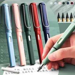 6 Stück/Set Ewiger Bleistift, unbegrenztes Schreiben für Kinder, Kunst, Skizze, süßer Stift ohne Anspitzen, Zeichnen, Schulbedarf, Schreibwaren