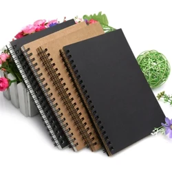 Reeves Retro spiralbundet spole skitsebog Blank notesbog Kraft skitsepapir