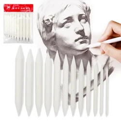 Double Head Durable Art Drawing Tool Pastel Bagong Blending Smudge Tortillon Material Escolar Sketching Paper Pencil