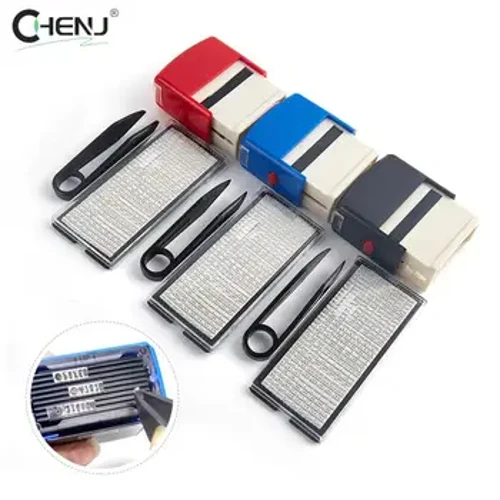Bộ tem cao su tự làm tùy chỉnh cá nhân hóa bản thân địa chỉ doanh nghiệp tên số chữ cái thủ công mỹ nghệ in dấu cao su in