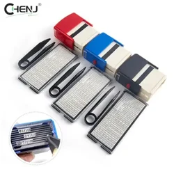 Bộ tem cao su tự làm tùy chỉnh cá nhân hóa bản thân địa chỉ doanh nghiệp tên số chữ cái thủ công mỹ nghệ in dấu cao su in