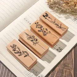 Üzüm ösümlikleri markasy zawody we gül nagşy agaç rezin markalar DIY Scrapbooking Standard agaç ösümlik möhüri