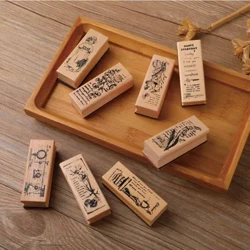 Üzüm gül gyzy Bezeg möhüri ösümlik otlary rezin markalar, kanselýariýa DIY senet standart möhüri