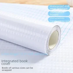 Agelu 10m Ufiufi Tusi e pipii e le tagata lava ia Ata Tifaga Transparent Waterproof Book Skin Paper Packaging Mo 30 Tusi