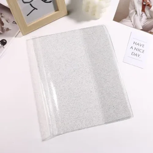 1pc A5 Textbook Protection Covers Reusable Book Covers Transparent Book Covers Waterproof Slipcases Plastic Book Cover