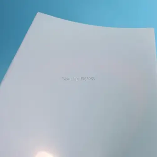 Hoʻouna manuahi ʻo PVC Plastic 10 Sheets A4 Size Matt Satin (210x297mm) Nā mea uhi puke Mylar Thickness 0.25MM 10Mil