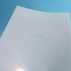 Bepul etkazib berish PVC plastmassa 10 varaq A4 o'lchamli Mat atlas (210x297mm) Kitob qopqog'i materiallari Mylar Qalinligi 0.25MM 10Mil