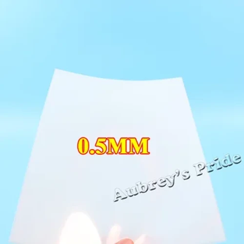 10 Adet 0.5MM 20Mil PP A4 Boyutu Mat Saten (210x297mm) Kitap Kapağı Malzemeleri Mylar Kalınlığı