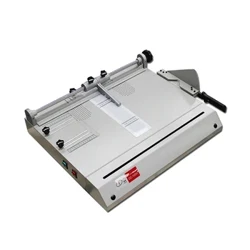 Machine de formage de couvertures rigides 100H, couverture verticale de livre et couverture, Machine tout-en-un pour ourler les couvertures rigides