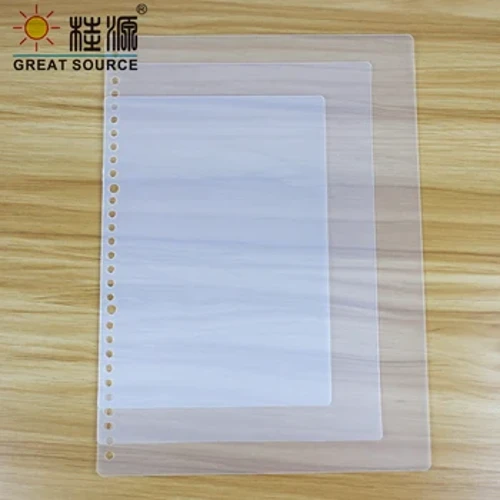 MQQ A5 Ui Puke Puke PP Ui Ui 20 Puka Binder Ring Notebook Cover Shool Office File Cover (6PCS))