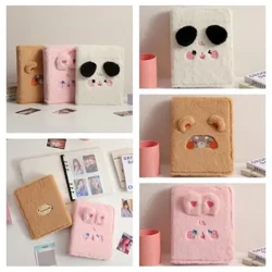 Trang bên trong Đổ Gấu Mèo Thẻ Bìa Album Photocard Giá Đỡ Thẻ Album Bộ Sưu Tập Bìa Sách Rời lá 6 lỗ
