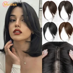 Meifan Phần Giữa Giả Nổ Viền Tổng Hợp Topper Bộ Tóc Giả Kẹp Trong Bằng Nối Dài Tự Nhiên Vô Hình Clourse Bộ Tóc Giả Nữ