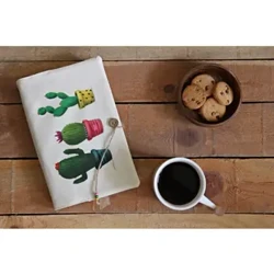 Bogomslag – Cactus Design - Stofbog- Agenda Protector, New Trend, Button Detailed, Pen Lomme, Gratis forsendelse,