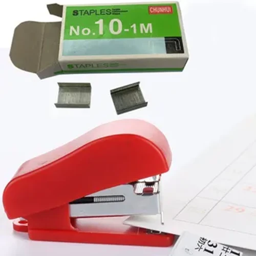 STONEGO Mini Stapler Set Cludadwy Stapler Rhodd Bach Cyflenwadau Swyddfa Hyfryd