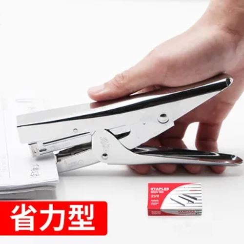 Agrafeuse à main pour bureau d'étudiant, machine à relier multifonction, économie de travail, agrafeuse durable, agrafeuse moyenne épaisse