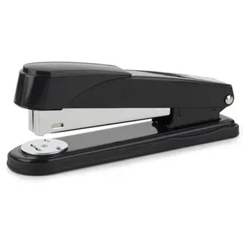 I-Deli 0314 I-Stapler Eminyene Ingakwazi Ukunamathisela Amakhasi angu-50 Izinzipho Ezinkulu Eziyi-12 Zabafundi I-Office Metal Stapler
