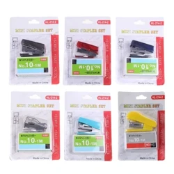Stol Stapler Assorted Reňk 12 Sahypa Stapler 10-a laýyk gelýär # Çagalar üçin ştapel