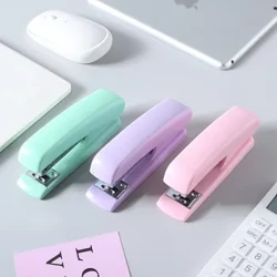 1pc Uimhir 12 Greamaire Miotail Dualgas Trom Greamaire Pacáistiú Greamaire Stáplóir 10-16 Bileog Acmhainn Gan Stáplaí Gearrthóg Soláthairtí Scoile