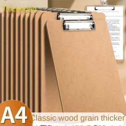 New A4 File Folder Clipboard Writing Pad Memo Clip Board Double Clips Organizer School Office Stationary