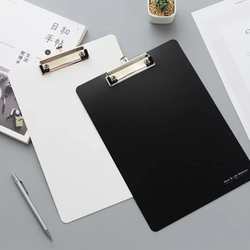 Clipboard Writing Pad File Folder Duwe Dokumen Sekolah Alat Tulis Kantor Dropshipping
