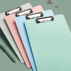 Clip Board Skole Kontor Papirartikler Profil Clip Hardboard Plast Clipboard Fil Mappe Skriveblok Skinne Memo Clip