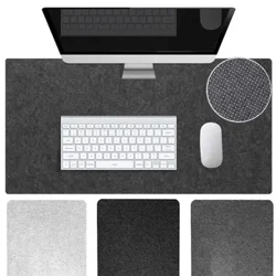 Gaming-Zubehör Wollfilz-Mauspad Große Schreibmatte Laptop-Tischmatte Home Office Rutschfester Computer-Schreibtischschutz