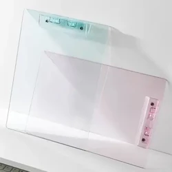Podloga za listove Prozirni A4 međuspremnik Tablet za pisanje sa niskim profilom zlatnim kopčom za mapu Daska Stezaljka za pisanje