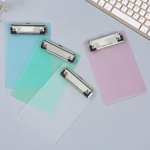 A6 File Folder Paper Clipboard Writing Pad Splint Memo Clip Board Document Holder Student School Office Stationery Supplies
