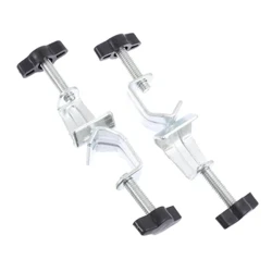 Soporte de abrazadera Bosshead ajustable para laboratorio, soporte resistente, abrazadera para accesorio Industrial de investigación, 2 uds.
