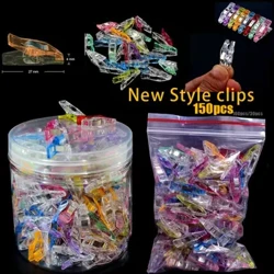 I-Boxed Bagged 150/100/30pcs Strong patchwork plastic imbazo ibamba indawo yokuthunga isiqeshana sehhovisi isiqeshana somlomo obukhali
