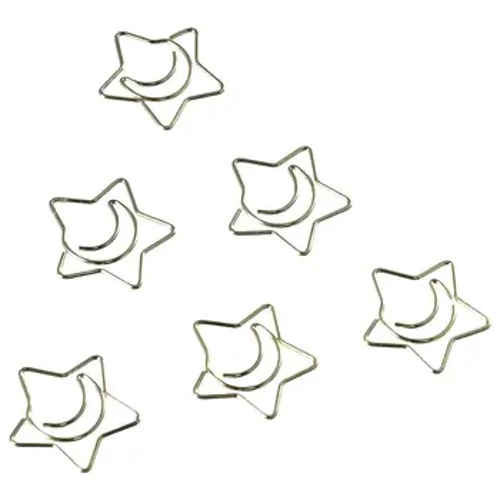 ʻO nā Paʻi Pepa Metala ʻoluʻolu o ka mahina ʻoluʻolu a me ke ʻano o ka hoku, nā ʻāpana pepa gula keʻena bookmark