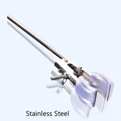 Clamp dur di-staen ar gyfer fflasg Atodi Labordy clamp ymwrthedd sgid