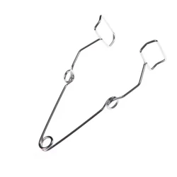 Clamp Téamh Gloine Tube Tongs Soláthairtí Sealbhóir Tube Tástála Lab Uirlis Sprung
